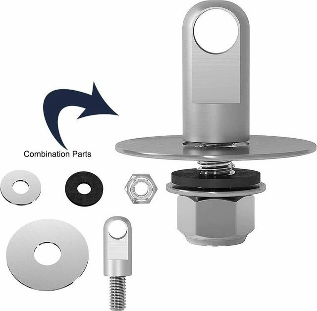 Aolamegs Munitionsbox aus Stahl mit Hardware-Kit und Gun Lock für 50 Cal Munition - Bild 1