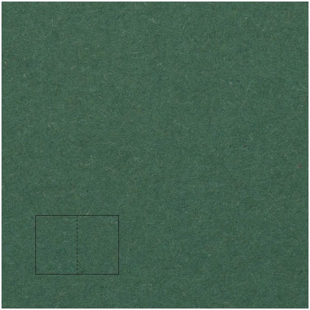Rico Design Paper Poetry Klappkarten Essentials A6, 5 Stück, Dunkelgrün - Bild 1