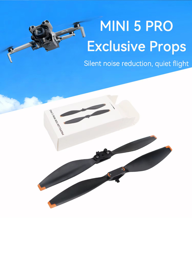 DJI Ersatzpropeller für Mini 5 Pro, geräuscharm und leichtes Drohnen-Zubehör - Bild 5