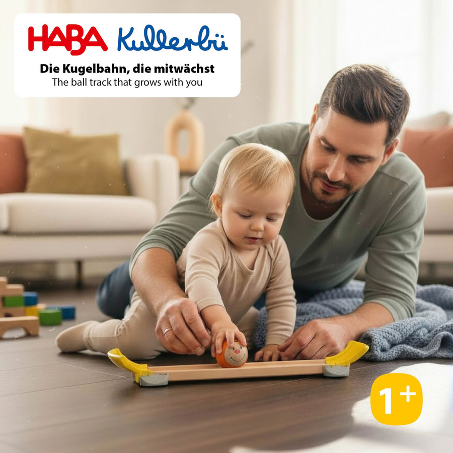 HABA Kullerbü Klangtreppe Step-By-Step, Kugelbahn, ab 1 Jahr - Bild 2