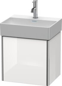 Duravit Waschtischunterschrank XSquare, wandhängend, weiß hochglanz, B/T/H: 43,4 x 34,0 x 39,7 cm - Bild 1