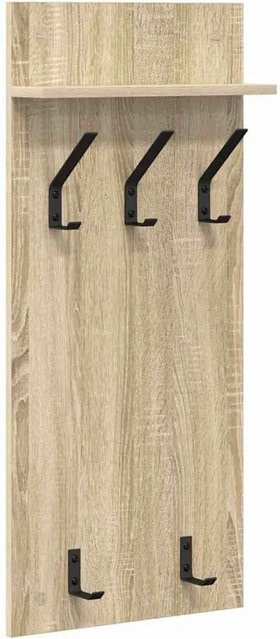 vidaXL Wandmontierter Nachttisch in Sonoma-Eiche, Farbe Braun, B/T/H: 40 x 10 x 90 cm - Bild 1