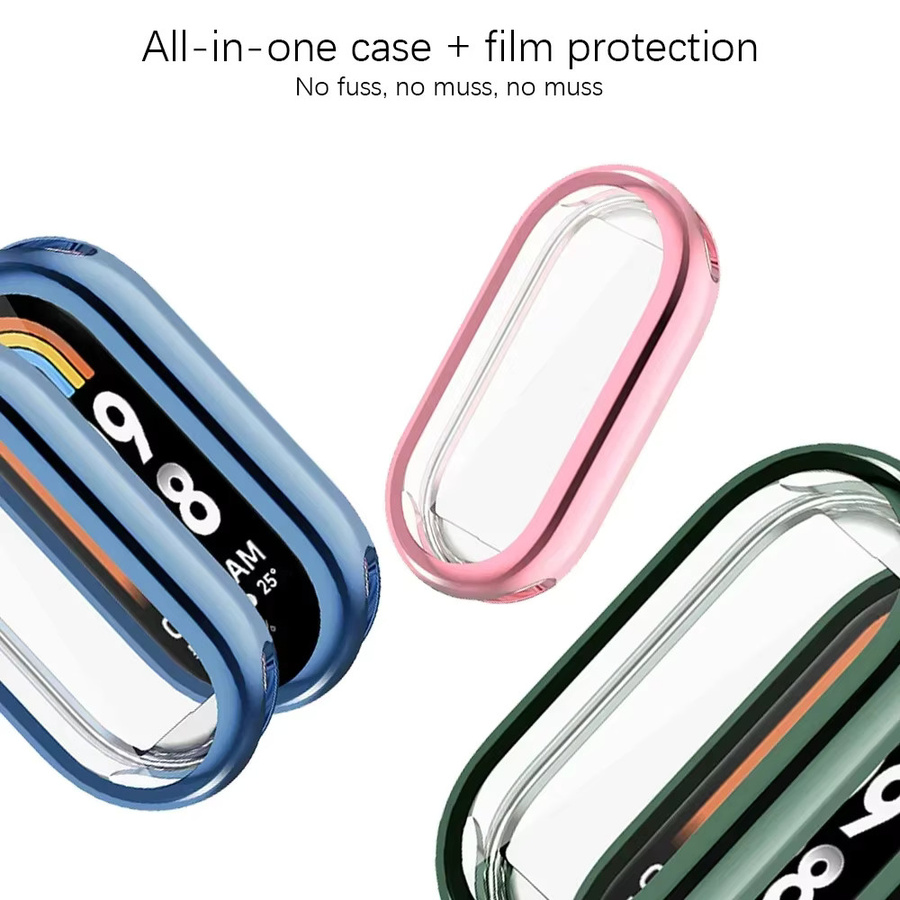 CHIICSMART Schutzhülle für Xiaomi Mi Band 9 8, TPU, Minimalistisch - Bild 2