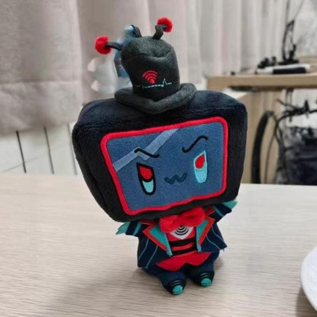 Yiran toy Hazbin Hotel Alastor Plüschtier, 10cm, ab 14 Jahren - Bild 1