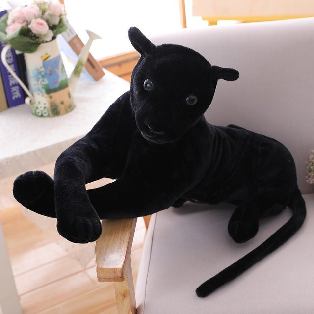 Kidsly Schwarzer Panther Leopard Plüschtier, 40cm - Bild 1