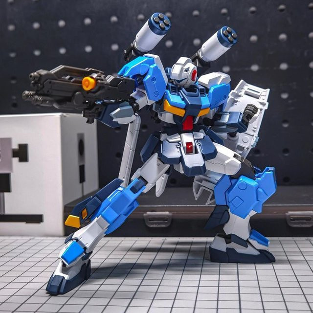 HEROCROSS RX-81ST, Montage-Mech-Figurenbausatz, Action-Kampf-Montagemodell, 1/144 - Bild 1