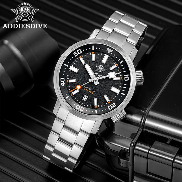 ADDIESDIVE Armbanduhr, Automatik, Edelstahl, 42 mm, Herren, Saphirglas, 20 ATM - Bild 1