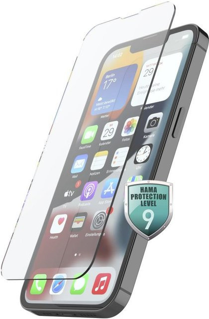 Hama Premium Crystal Glass Echtglas-Displayschutz für iPhone 14 Pro, transparent - Bild 1