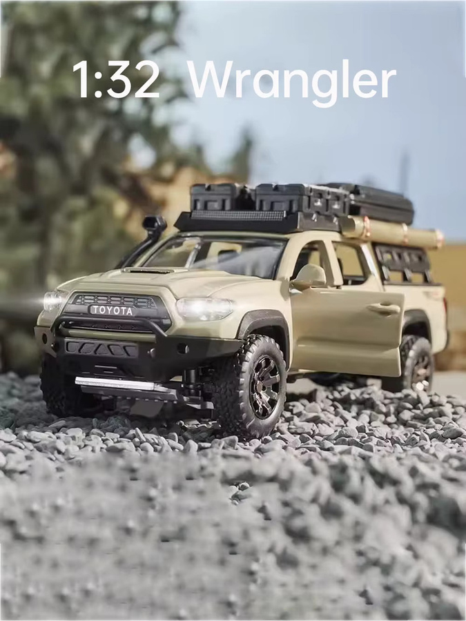RMZ city Tacom Hammer H2 Automodell, 1:32 Maßstab, mit Licht und Sound, mit öffnenden Türen, Rückziehfunktion, Gummireifen - Bild 3