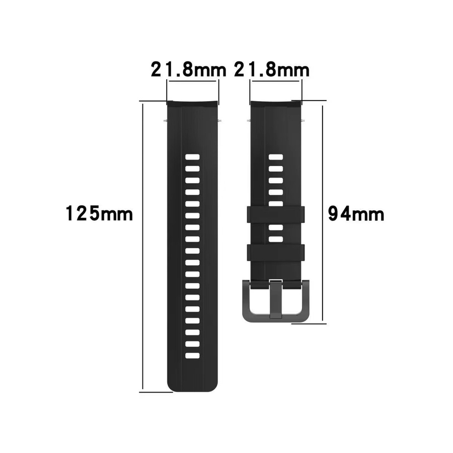 Honor Uhrenarmband Silikon, Rot - Bild 2