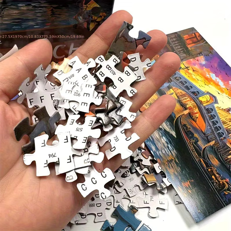 MaxRenard Malpuzzle Venedig-Künstler, Puzzle, 1.000 Teile, ab 14 Jahren - Bild 5