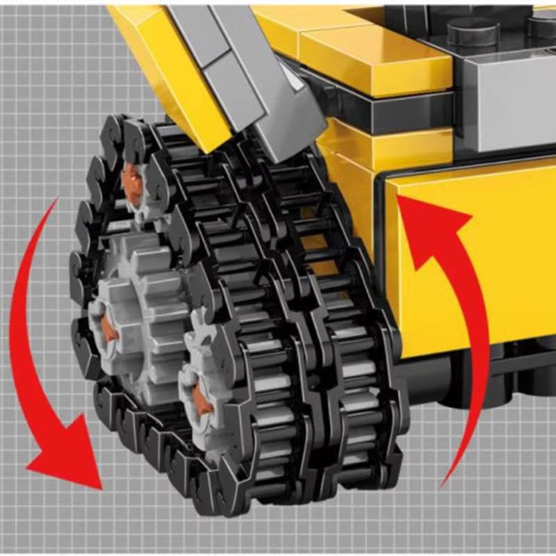TOPTOY Weltraum Mini-Roboter, Bausteine, Kettenroboter-Modell - Bild 5
