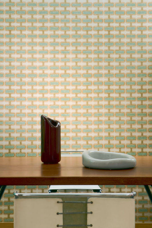 Élitis Tapete Rythme VP 1037 54 mit geometrischem Abstract-Design in Multicolour aus Vinyl und Vlies - Bild 2
