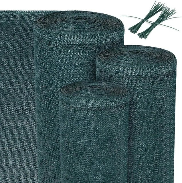 Sol Royal Schattiergewebe SG80 Sichtschutzzaun aus Polyester, Grün, Höhe: 160 cm, Breite: 1000 cm - Bild 1