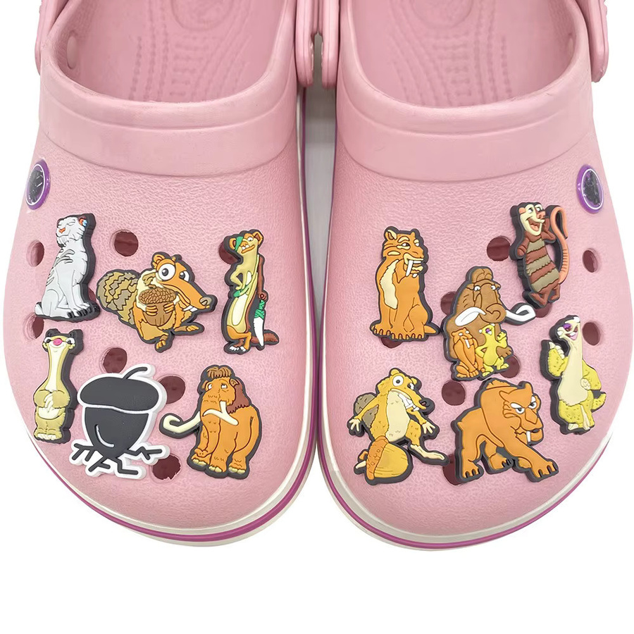 Schuhanhänger Ice Age, Cartoon Schuhe Zubehör, Kinder - Bild 3