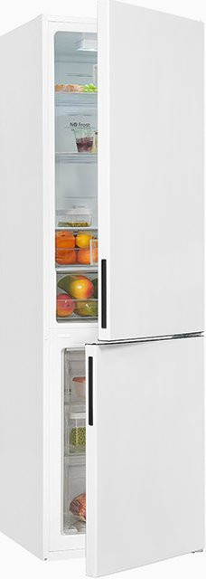 Exquisit Kühl-Gefrierkombination KGC265-50-NF-050E in Weiss mit No-Frost und Dynamic Cooling - Bild 1