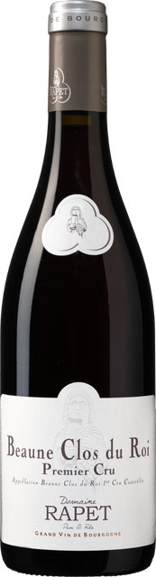 Domaine Rapet, Clos de Roi Beaune 1er Cru, Pinot Noir, Rotwein, 0,75 l - Bild 1