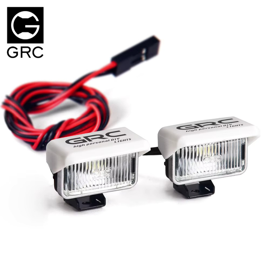 GRC Retro-Simulations-Offroad-Suchscheinwerfer, 20 mm, für 1:10 RC Fahrzeug - Bild 2