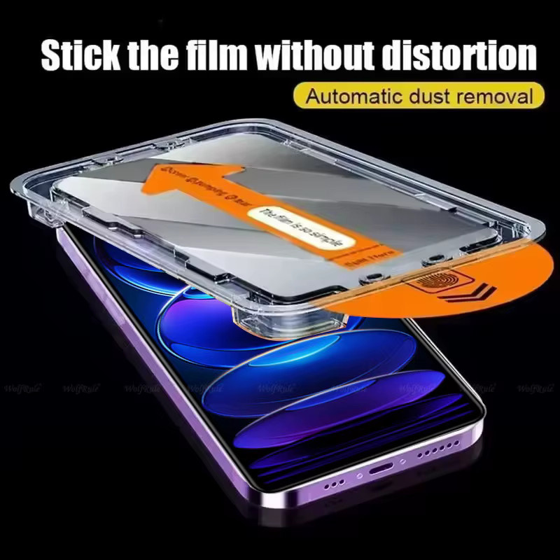 Xiaomi Displayschutzfolie aus Glas für Redmi Note 12 Pro Plus, Redmi Note 12 Pro 4G und Redmi Note 12 Pro 5G, transparent - Bild 2