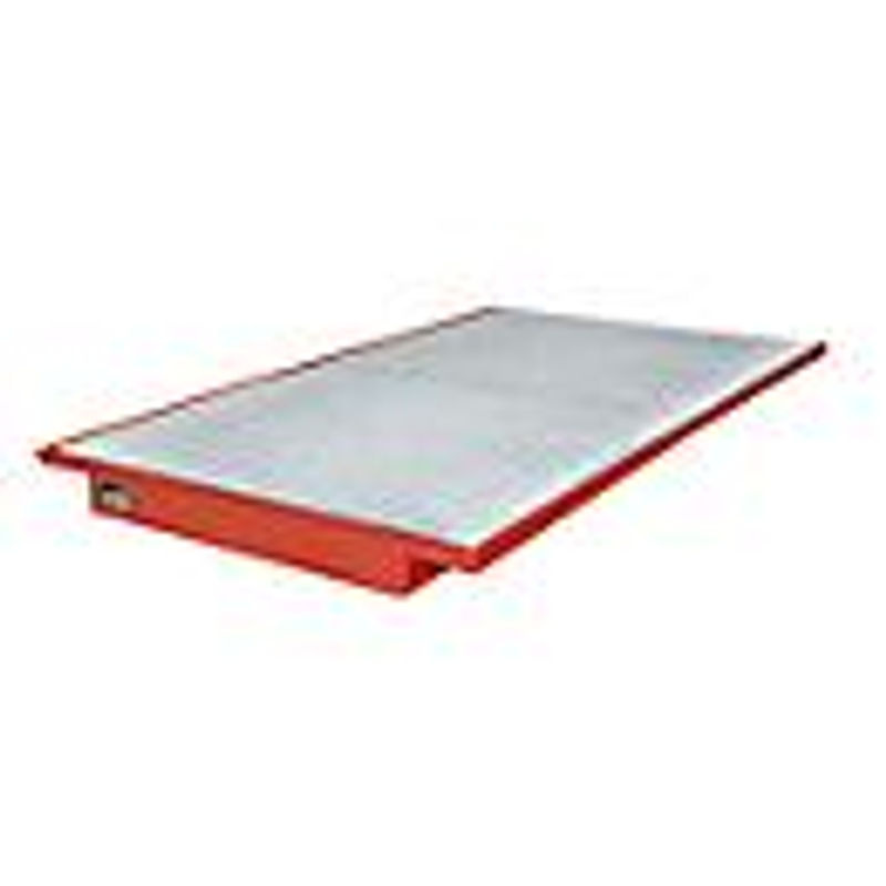 Bauer Südlohn Einhängewanne EHW 2200 aus Stahl, Farbe: Rot, Breite: 125,0 cm, Tiefe: 91,5 cm - Bild 3