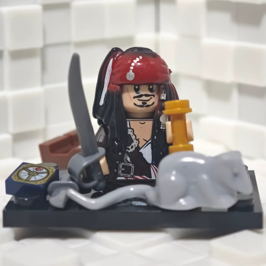 Hasbro MOC Baustein-Minifigur Turban-Pirat, Actionfigur, Einzelfigur - Bild 4