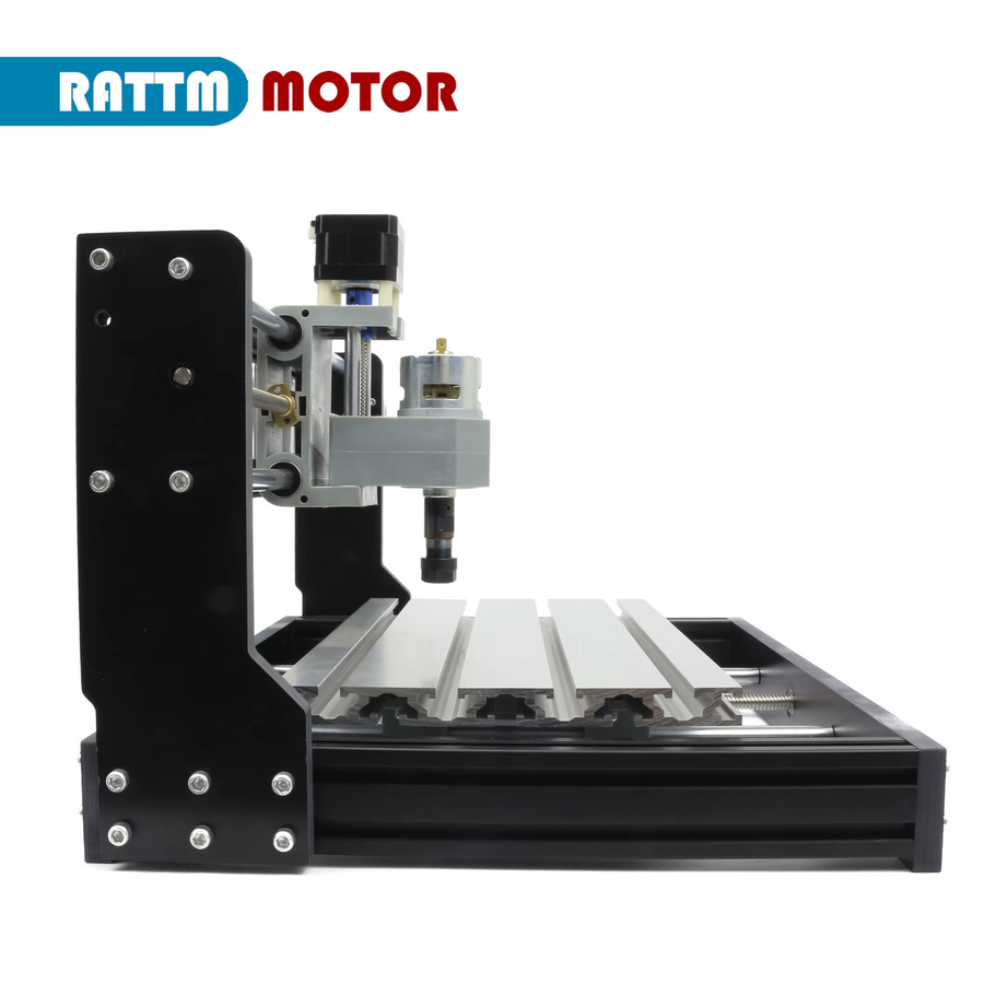 POWACE CNC 3018 Pro Lasergravierer 3-Achsen GrBL-gesteuerte Fräsmaschine für Holzbearbeitung in Schwarz mit optionalem Laserkopf - Bild 5