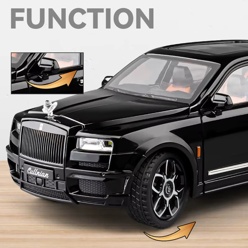 MAKEDA Rolls Royce SUV Cullinan, Auto Modell, 1:20, Metall, mit Licht und Sound - Bild 4