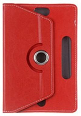 Universal Tablet Flip Case aus Kunstleder mit 360 Grad Standfunktion in Rot für 7 bis 10 Zoll von Puntos - Bild 1