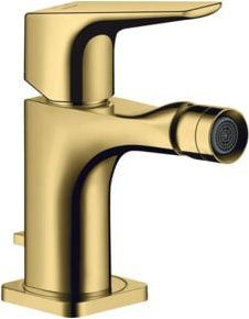 Hansgrohe Axor Citterio E Bidet-Einhebelmischer in Goldoptik mit Pop-up-Abfluss - Bild 1