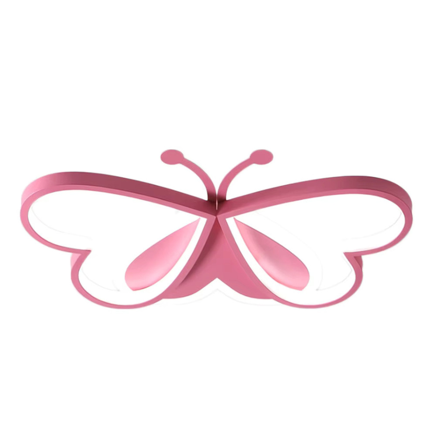YIYIBYUS Schmetterling LED Deckenleuchte dimmbar, kreative Deckenlampe für Kinderzimmer und Schlafzimmer in Multicolour - Bild 2