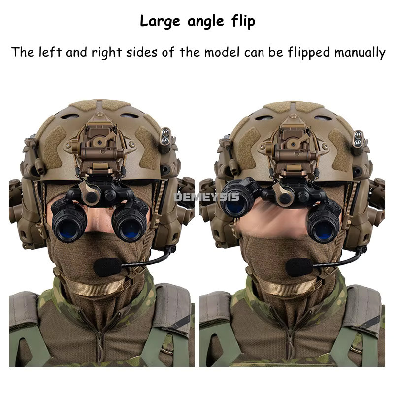demeysis Nachtsichtbrille NVG Modell DTNVS, Simulations-Requisite, Helm-Zubehör - Bild 5