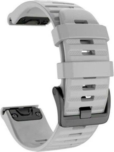 Smartwatch-Armband Silikon, Weiß, Herren, 22 mm - Bild 1