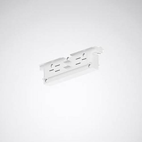 Trilux Hochvolt-Schienensystem-Komponente Rail Längs Strip Connector in Weiß - Bild 1