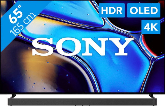 Sony Bravia 8 OLED 4K Fernseher 65 Zoll und Sony Bravia Theatre Bar 9 Soundbar in Schwarz - Bild 1