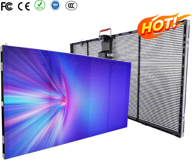 OIMG Hologramm-LED-Bildschirm mit 90 % Transparenz als transparentes Video-Wandpanel für Glasfenster in Multicolour - Bild 1