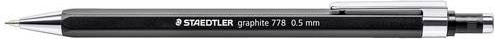 Staedtler Druckbleistift 0,5 mm in Schwarz mit Härte B und integriertem Radierer - Bild 1