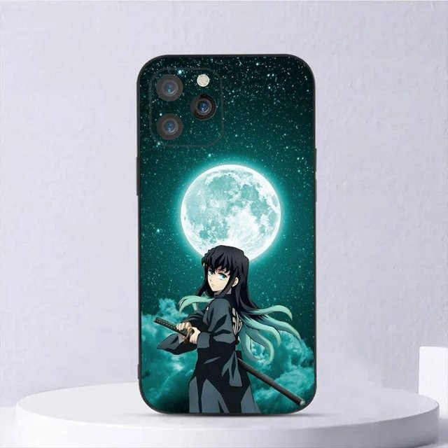 Anime Muichiro Tokito Handyhülle aus weichem Silikon für iPhone Modelle in Schwarz und Multicolour - Bild 1