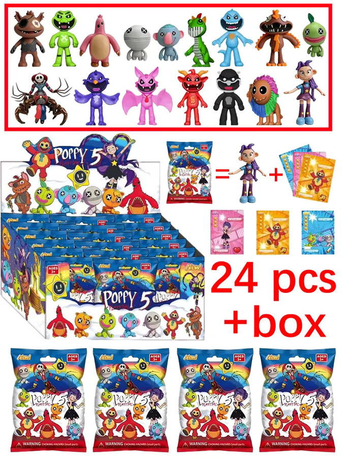 Bandai Bobi Game Series Blind Box, Charakterfiguren, 2-24 Stück, ab 3 Jahren - Bild 6