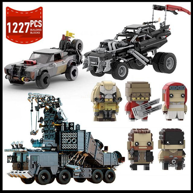 Garno MOC Mad Maxed War Riged Gigahorsed Reisigered Auto, Bausteine, Fahrzeug - Bild 1