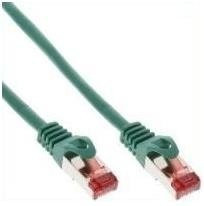 InLine Patchkabel Cat.6 S/FTP PiMf Ethernet-Kabel, 250MHz, Kupfer, grün, 40m - Bild 1