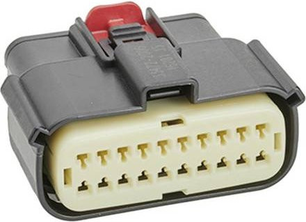 Molex MX150 DR Female Solder Steckverbinder in Grau und Multicolour 334722002 - Bild 1