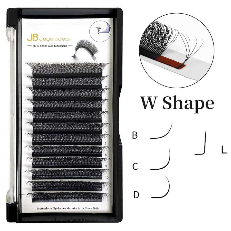 JB Jeyelabeau Wimpernextensions, Black, Unisex - Bild 6