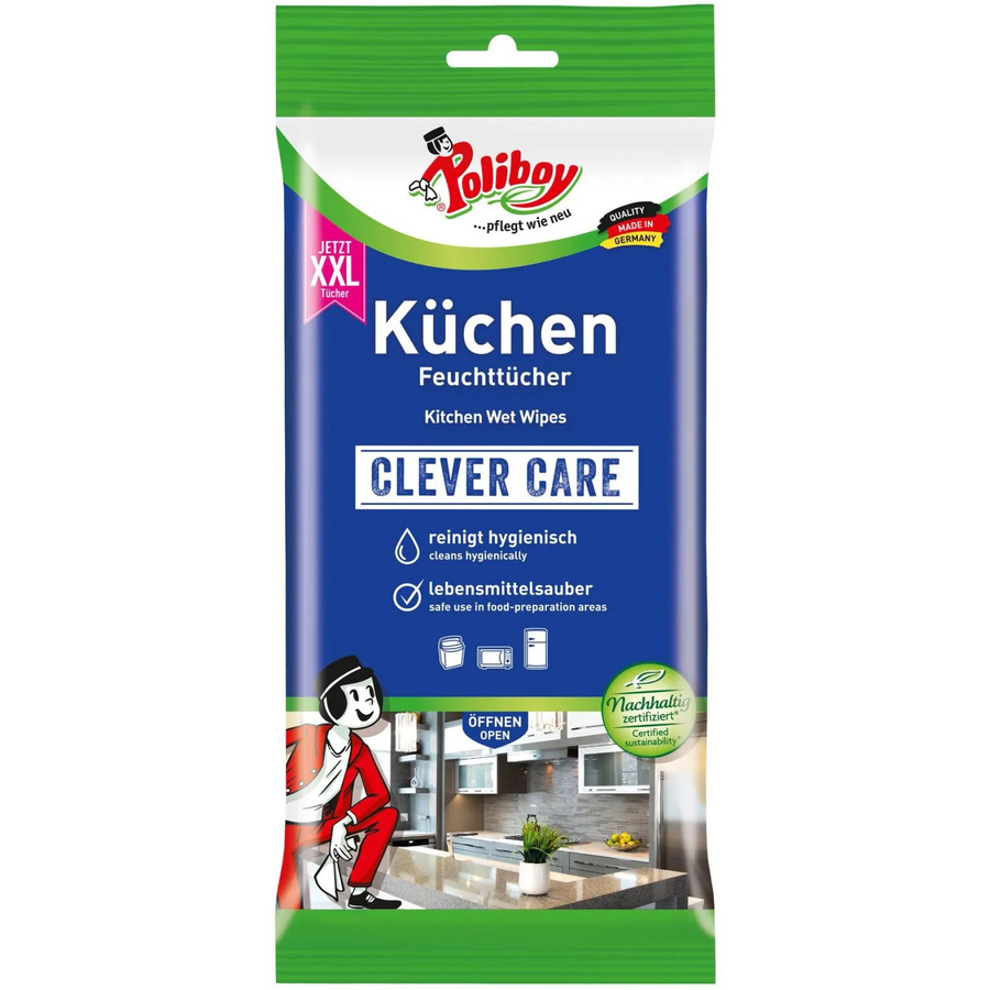Poliboy Feuchttücher XXL für die Küche - Bild 2
