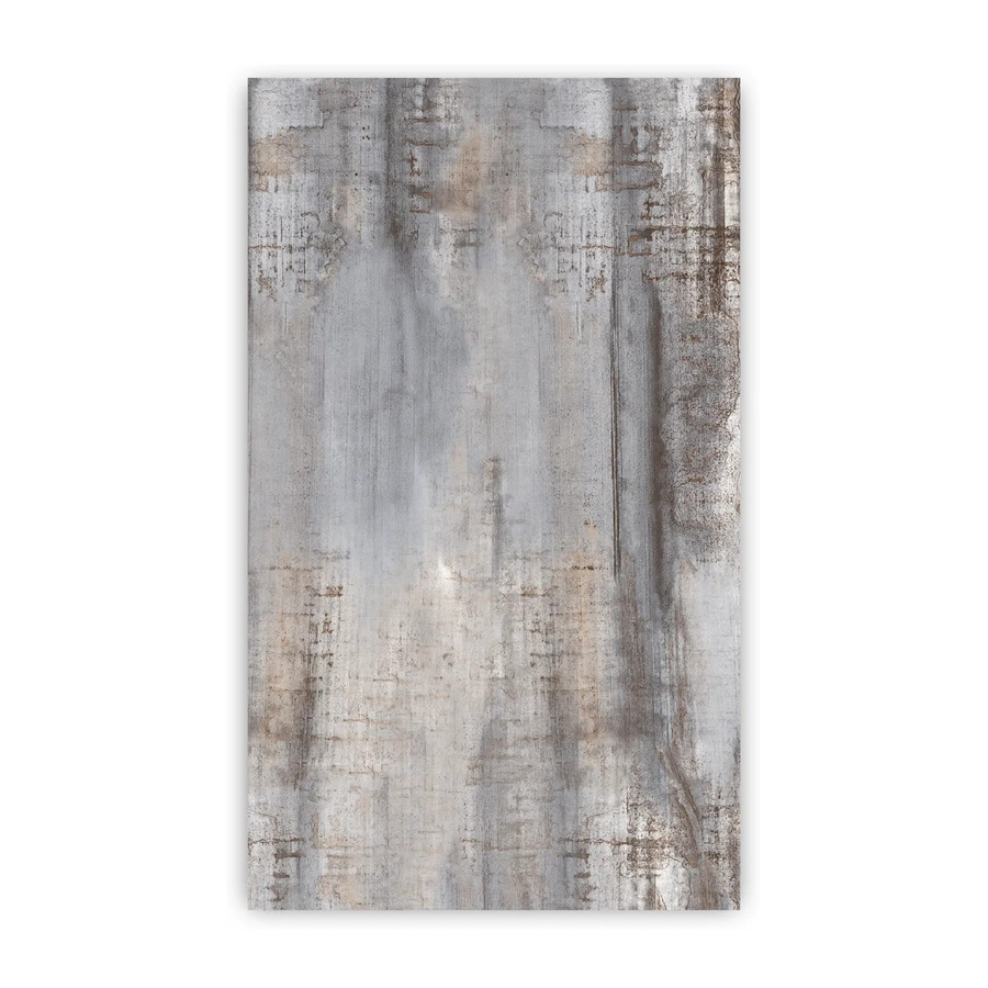 Walllux Duschrückwand aus Metall Loft Alu-Verbund in Metallgrau, B: 150 cm, H: 255 cm, Stärke: 3 mm - Bild 2