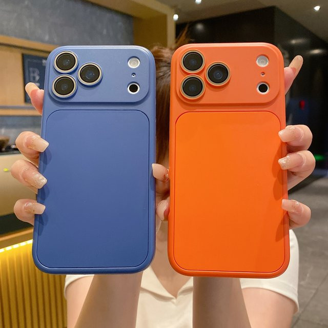 Ultradünne matte Handyhülle für iPhone 17 Pro Max 16 15 14 13 Pro Air Plus Slim Cover in Weiß von Gusakov - Bild 1