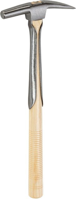 Picard Polsterhammer Nr. 216 mit kleiner Nagelklaue, Eschenstiel und Gummikopf in Silber - Bild 1