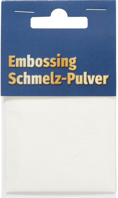 Einbrennpulver für Embossing, Weiß, 10 g - Bild 1