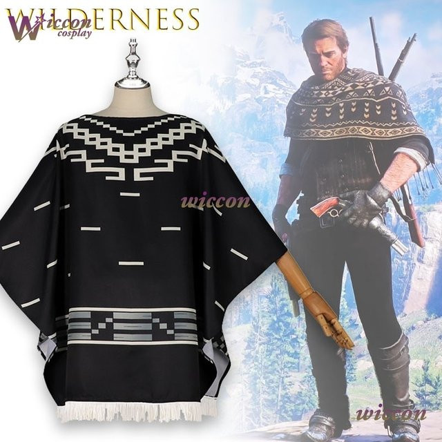 YesOk Wildnis-Kostüm, Western, Umhang-Outfit - Bild 1