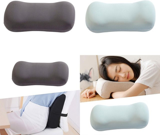 Kesoto Nackenkissen aus Memory-Schaum in Grau, ergonomische Nackenstütze für Erwachsene - Bild 1