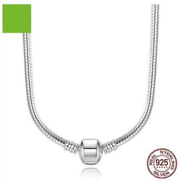 Wucifang Jewelry Halskette 925 Sterling Silber, 45cm, Damen - Bild 1